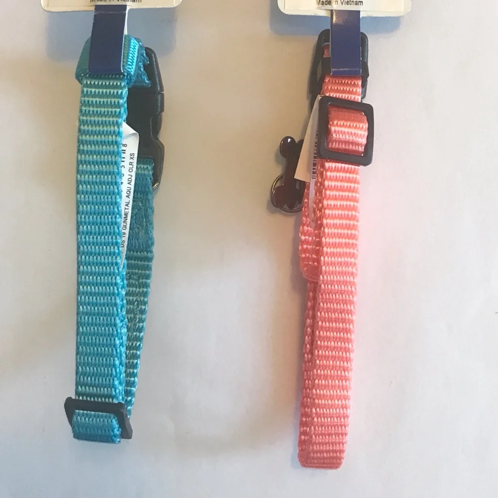 Top Paw Nylon Dog Collar XS 2 Collars - Picture 3 of 6